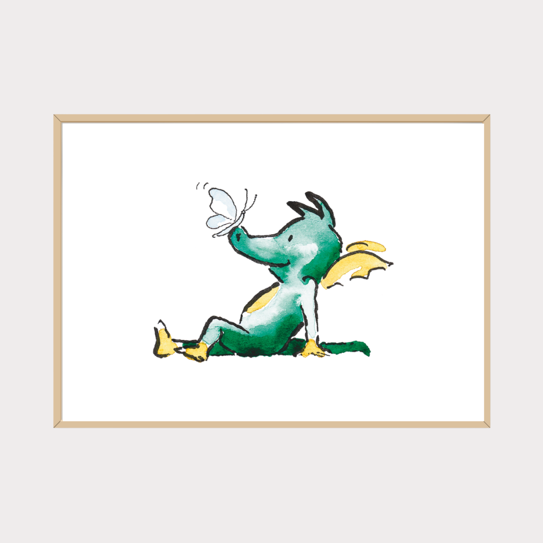 Poster TABALUGA Originalmotiv – Schmetterling