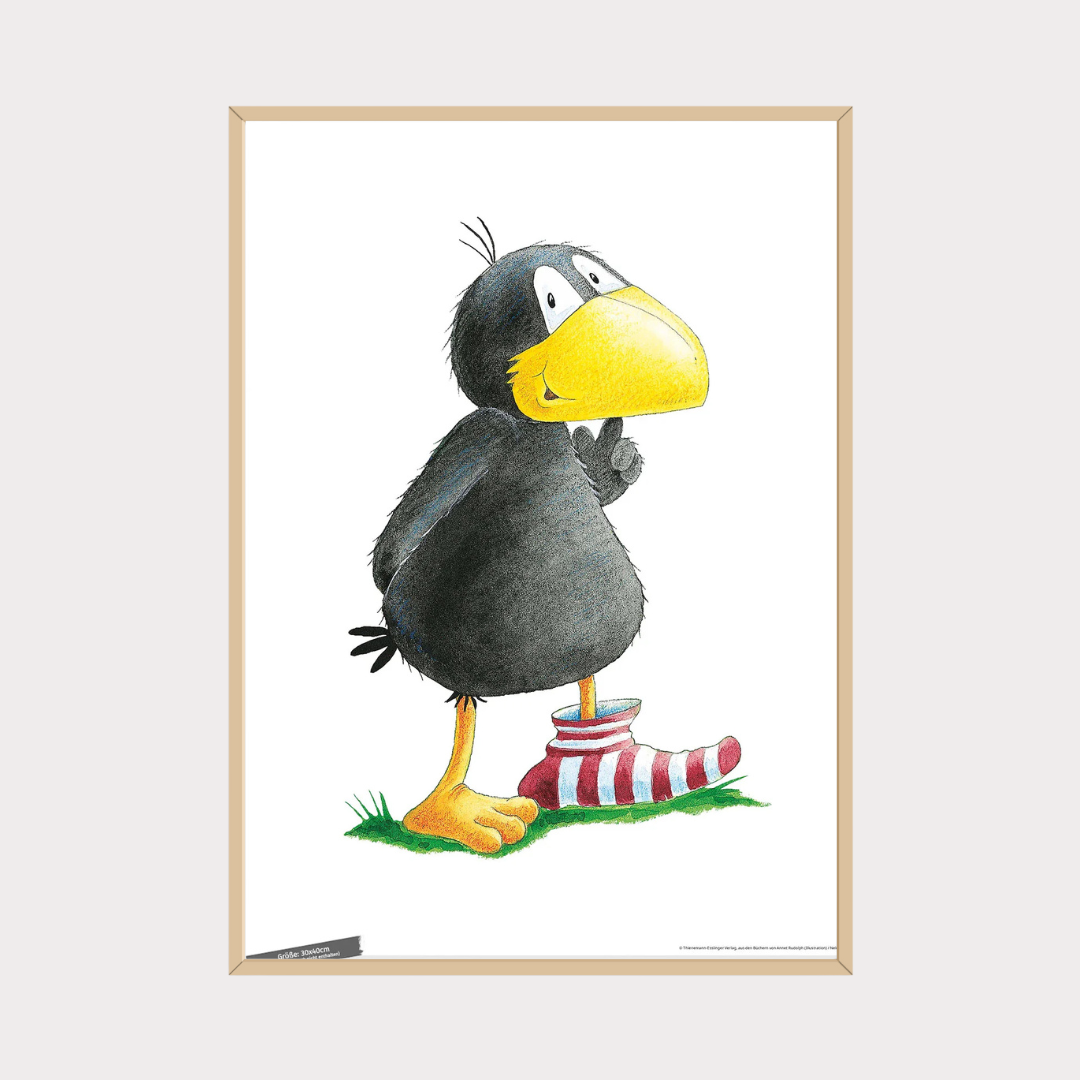 Poster Der kleine Rabe Socke – Ich bin der kleine Rabe Socke