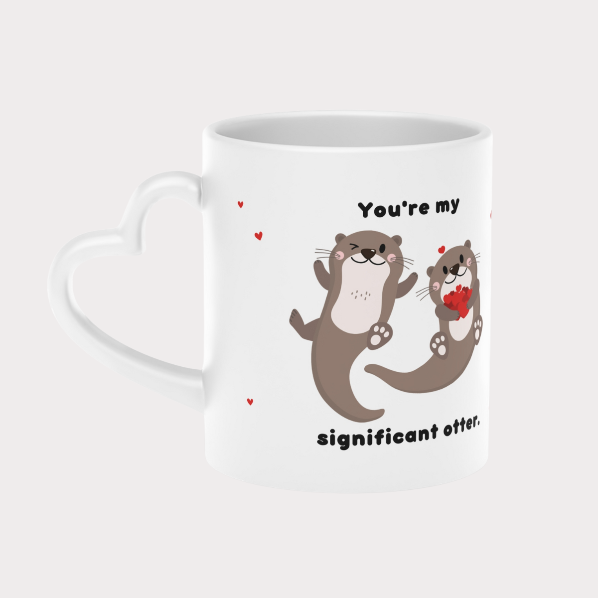Otter Tasse Herzform Significant Otter (330ml)
