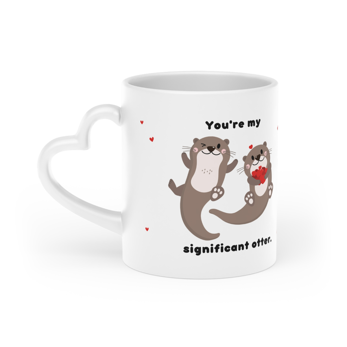 Otter Tasse Herzform Significant Otter (330ml)