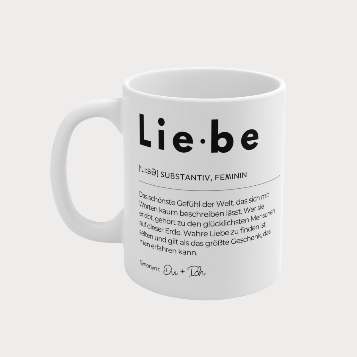 Tasse Definition Liebe (330ml)