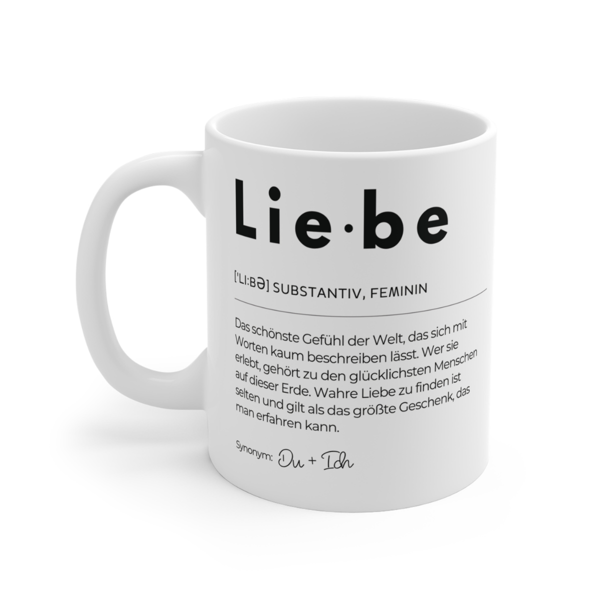 Tasse Definition Liebe (330ml)